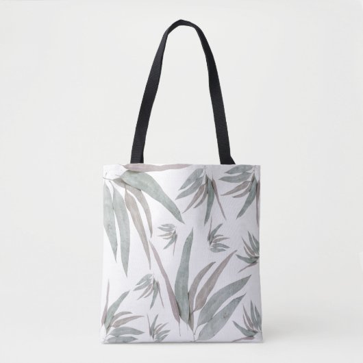 Eucalyptus Leaves Pattern Tote Bag (Voorkant)