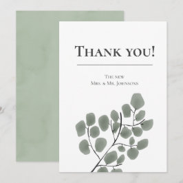 Eucalyptus Leaves Thema Kaart