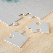Eucalyptus Leaves Watercolor Pattern Legpuzzel (Zijkant)