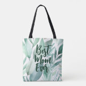 Eucalyptus Leaves Waterverf | MOEDERDAG Tote Bag (Achterkant)