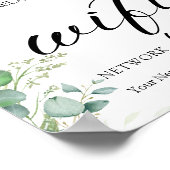 Eucalyptus Leaves Wedding Poster (Hoek)