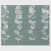 Eucalyptus Leaves Wrapping Paper Cadeaupapier (Vlak)