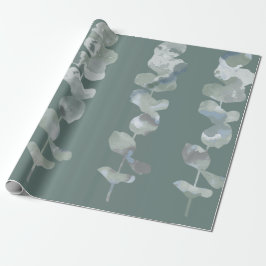 Eucalyptus Leaves Wrapping Paper Cadeaupapier