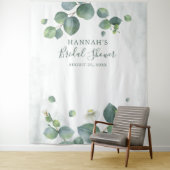 Eucalyptus leest Greenery Photo Booth-achtergrond Wandkleed (In situ)