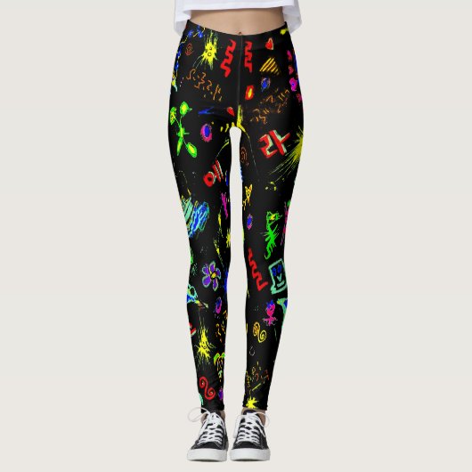 Eucalyptus Leggings (Voorkant)