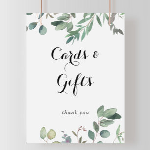 Eucalyptus Loof Delight Kaarten en Cadeaus Bord Poster