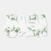 Eucalyptus Loof Sweet Dank Je Bruidsdouche Bedankdoosjes (Uitgevouwen)