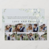 Eucalyptus Love and Bedankt Photo Wedding (Voorkant / Achterkant)