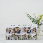 Eucalyptus Love and Bedankt Photo Wedding (Staand voorkant)