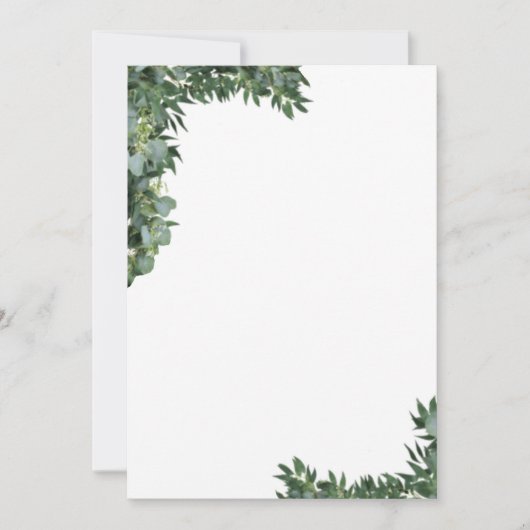 EUCALYPTUS LOVE-KAART KAART (Voorkant)