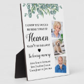 Eucalyptus Loving Memory 3 Photo Memorial Weddensc Fotoplaat (Zijkant)