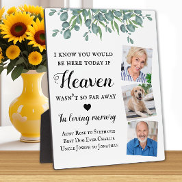 Eucalyptus Loving Memory 3 Photo Memorial Weddensc Fotoplaat