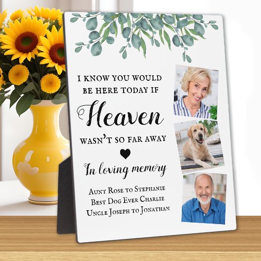 Eucalyptus Loving Memory 3 Photo Memorial Weddensc Fotoplaat