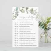 Eucalyptus Mammie of papa Game (Staand voorkant)