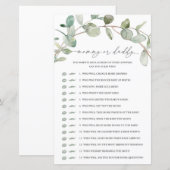 Eucalyptus Mammie of papa Game (Voorkant / Achterkant)