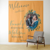 Eucalyptus Marigold Feestelijke Aftrap Foto Wandkleed (In situ)