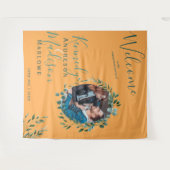 Eucalyptus Marigold Verloving Feest Foto Wandkleed (Voorkant (horizontaal))