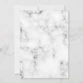 Eucalyptus marmer gouden gouden kaart (Achterkant)