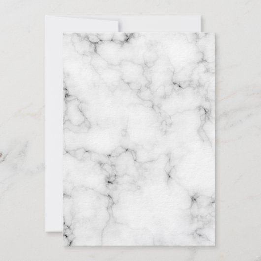 Eucalyptus marmer gouden luxe kaart (Achterkant)