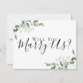 Eucalyptus Marry We zullen onze ambtenaar zijn... Kaart (Voorkant)