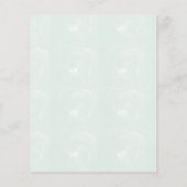 Eucalyptus Mason Jar Monogram Vrijgezellenfeest (Achterkant)