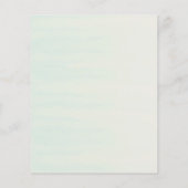 Eucalyptus Mason Jar Monogram Weddenschap (Achterkant)