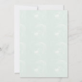 Eucalyptus Mason Jar Vase Boho Vrijgezellenfeest Kaart (Achterkant)