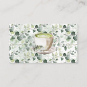 Eucalyptus Matcha How many Kisses for Mrs Card Plaatskaartje (Achterkant)