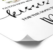 Eucalyptus Matcha How Many Kisses for Mrs Game Poster (Hoek)