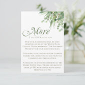 Eucalyptus Meer Informatie Trouw Details Informatiekaartje (Staand voorkant)