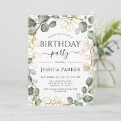 Eucalyptus met alle leeftijdscategorieën kaart (Staand voorkant)