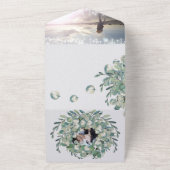 Eucalyptus met ledematen in één adem all in one uitnodiging (Buitenkant)