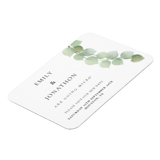 Eucalyptus Micro Smaller Weddenschap slaat de datu Magneet (Linkerzijde)