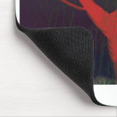 Eucalyptus Midnight Mousepad. Impressionist art. Muismat (Hoek)