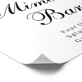 Eucalyptus Mimosa Bar Poster Bord (Hoek)