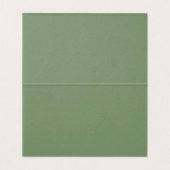 Eucalyptus minimalistische botanische bruiloft pla kaart (Binnenkant ongevouwen)