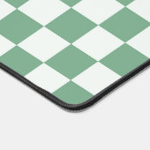 Eucalyptus mist checkerboard pattern bureaumat (Hoek)