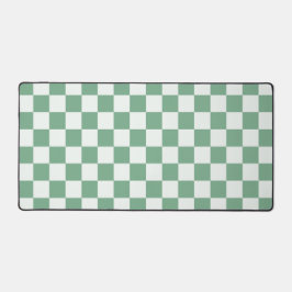 Eucalyptus mist checkerboard pattern bureaumat