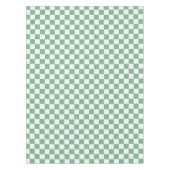 Eucalyptus mist checkerboard pattern tafelkleed (Voorkant)