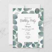 Eucalyptus Modern 2 Kaart (Voorkant)