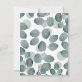 Eucalyptus Modern 2 Kaart (Achterkant)