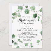 Eucalyptus Modern Bridesmaids Luncheon Shower Kaart (Voorkant)