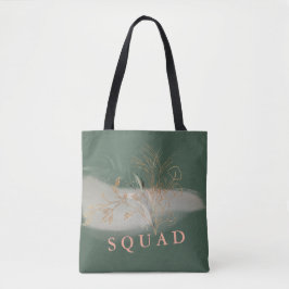 Eucalyptus Modern Greenery Abstract Vrijgezellenfe Tote Bag