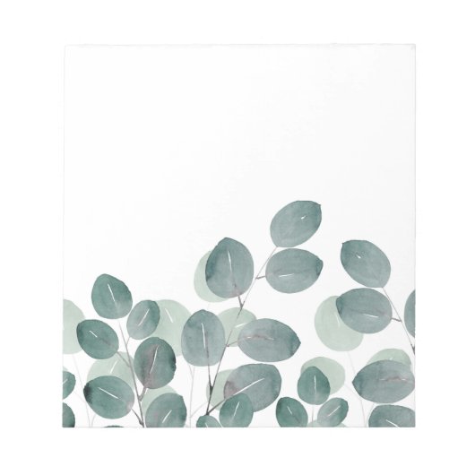 Eucalyptus Modern Notitieblok (Voorkant)