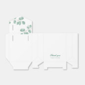 Eucalyptus Moderne Trouwgunst Cadeaubox Dank u Bedankdoosjes (Uitgevouwen)