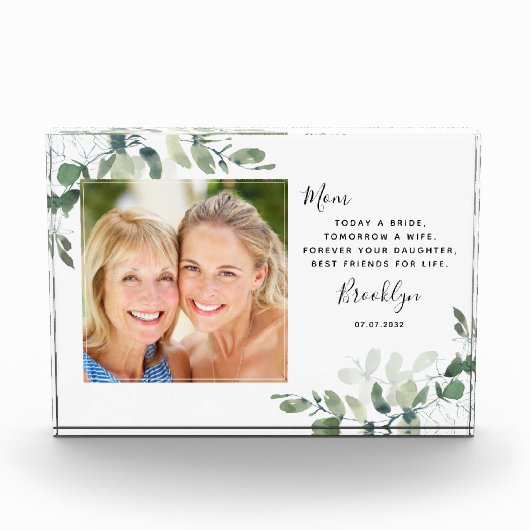 Eucalyptus Moeder van de Bride Keepomwille Fotoblokken (Voorkant)