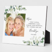 Eucalyptus Moeder van de bruidbruidsgift Fotoplaat (Zijkant)