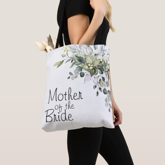 Eucalyptus Moeder van de Canvas tas van het bruids (Dichtbij)