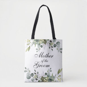 Eucalyptus Moeder van de Groom Wedding Canvas tas