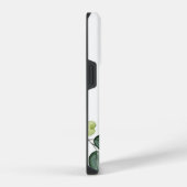 Eucalyptus Monogramed iPhone 14 Pro Hoesje (Rechterkant)